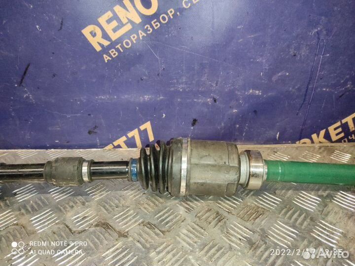 Привод передний правый Nissan Qashqai 2006-2013