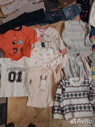Вещи пакетом на девочку 1,5-2г 92 размер