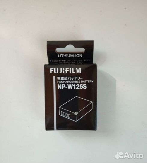 2 шт. Fujifilm np-w126S Новый аккумулятор