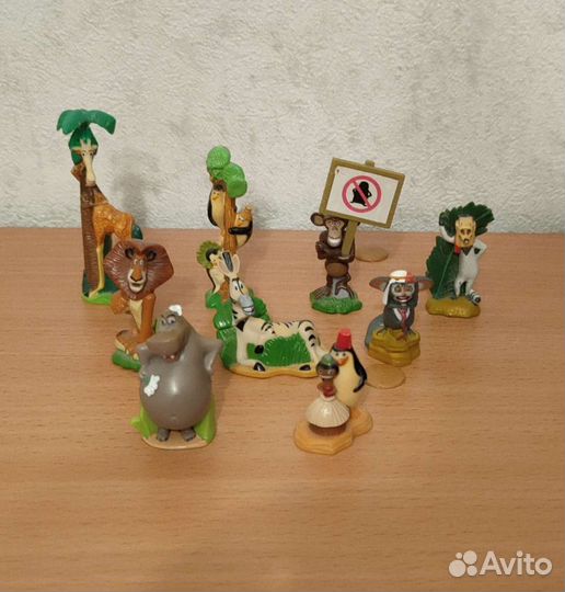 Вся коллекция Киндер Сюрприз Мадагаскар 2