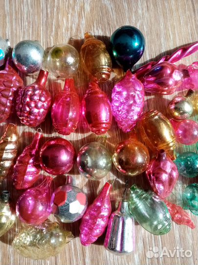 Маленькие ёлочные игрушки