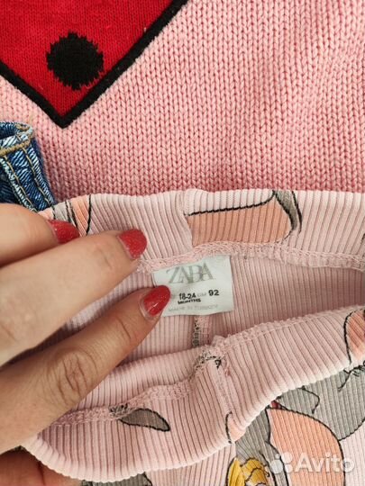 Вещи пакетом на девочку 74 80