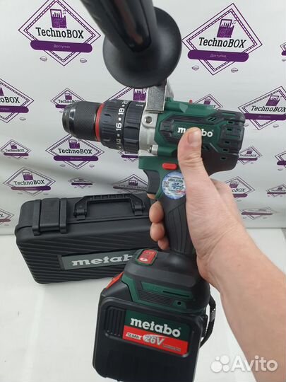 Шуруповерт для ледобура Metabo 26v 12Ah новый