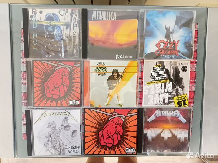Cd рок металл фирменный