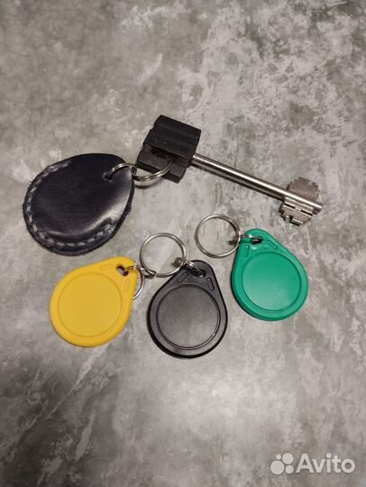 Ключи для домофона. Чехол из натуральной кожи