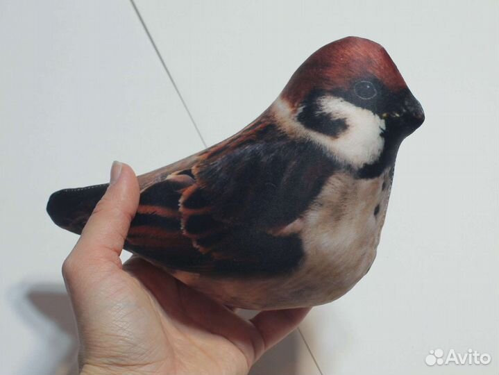 Игрушка воробей, антистресс набор