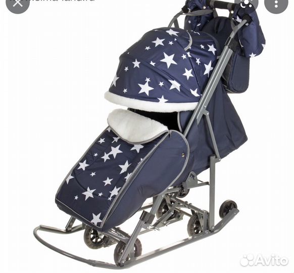 Коляска санки