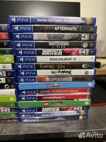 Диски ps4и ps5/Новые