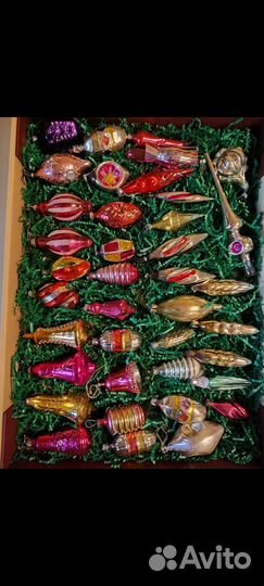 Елочные игрушки СССР