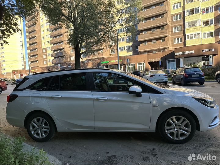 Opel Astra 1.6 AT, 2017, 130 000 км