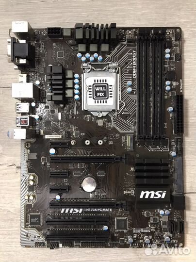 MSI H170A PC mate, socket 1151