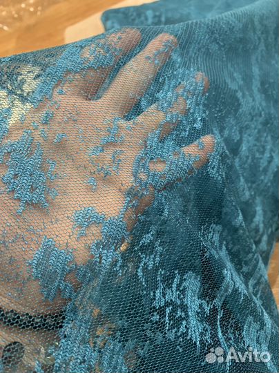 Тюль мрамор новая готовая