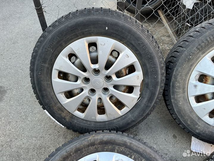 Колеса в сборе Continental 215/65 R16 5x114.3