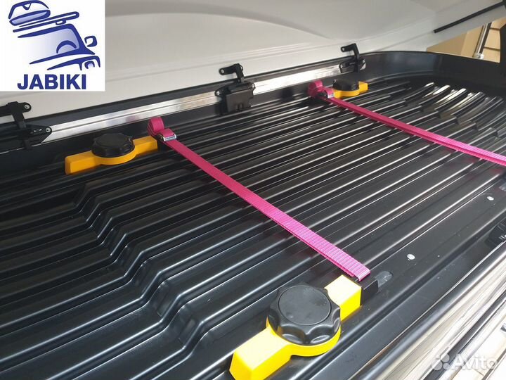 Бокс багажный ED Магнум 350 белый карбон