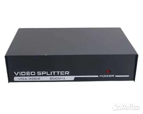 Коммутатор-сплиттер VGA на 2 порта 200Mhz