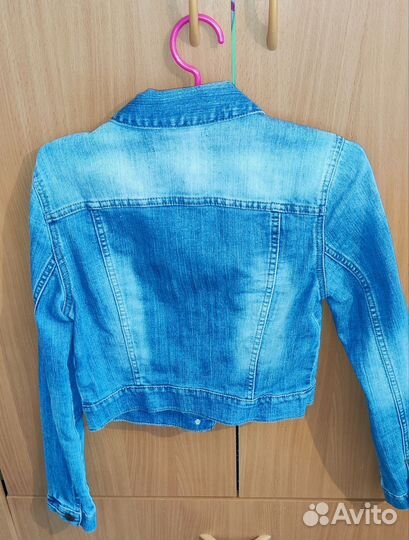 Джинсовая куртка женская