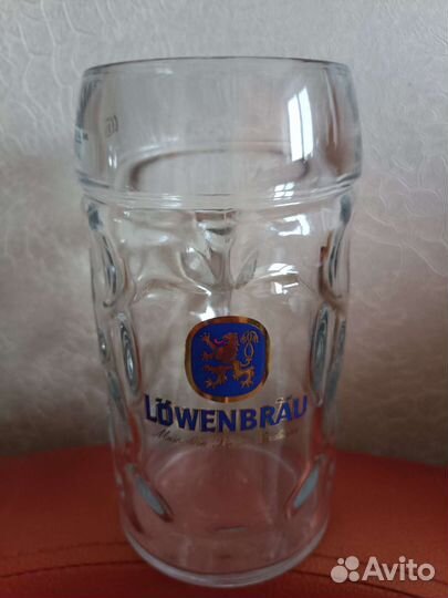 Бокалы, кружки для пива 0.5 л, 3 шт