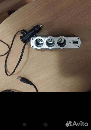 Тройник в прикуриватель