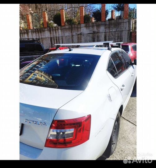 Багажник на крышу Skoda Oktavia Rapid