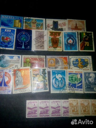 Марка,марки редкие поезда,маяки,транспорт