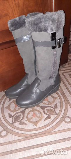 Сапоги зимние детские 35 размер