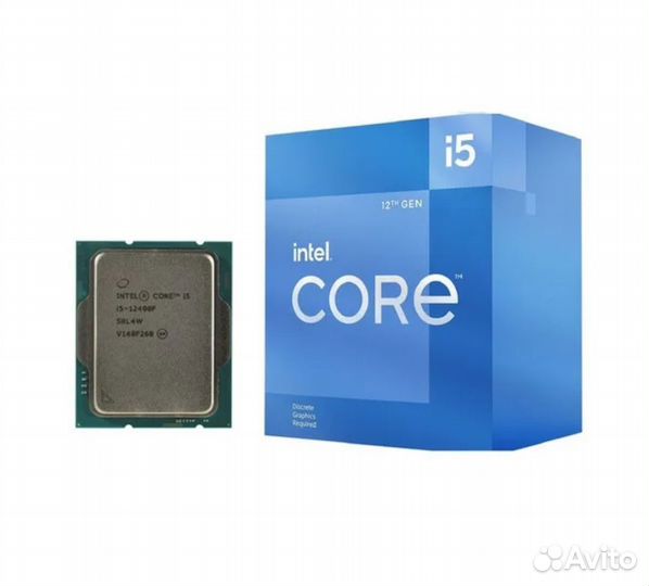 Процессор intel core i5 12400f box