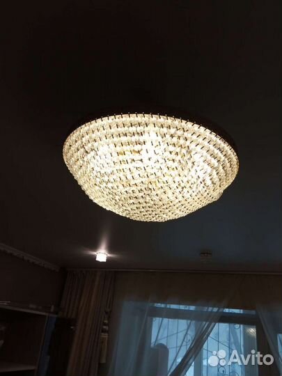 Люстра хрустальная. В Новоалтайске