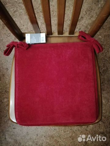 Сидушки подушки на стулья 38х38 см