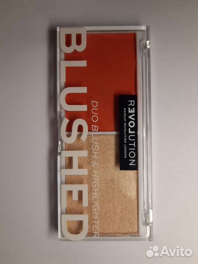 Румяна и хайлайтер revolution