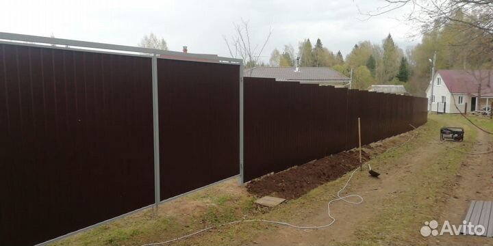 Установка заборов²