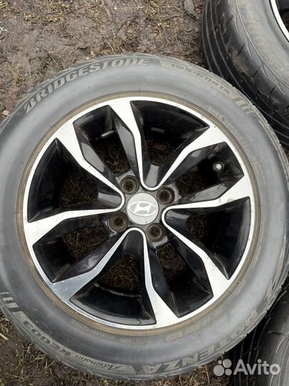 Продам колеса r 15 на hyundai solaris
