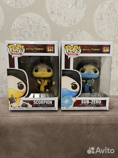 Funko pop mortal kombat 2 шт