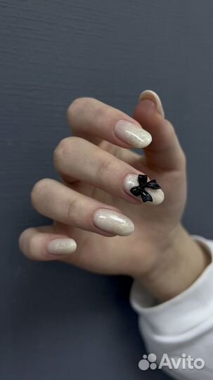 Маникюр с покрытием гель лак снятие укрепление