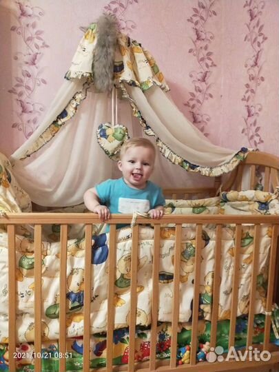 Балдахин и бортики