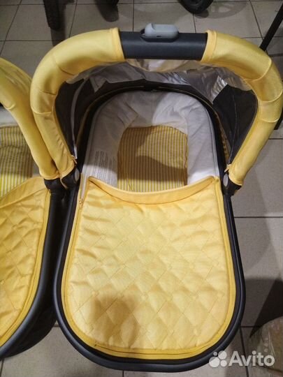 Коляска для двойни UppaBaby vista, 2 в 1