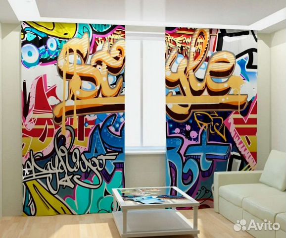 Шторы фотошторы