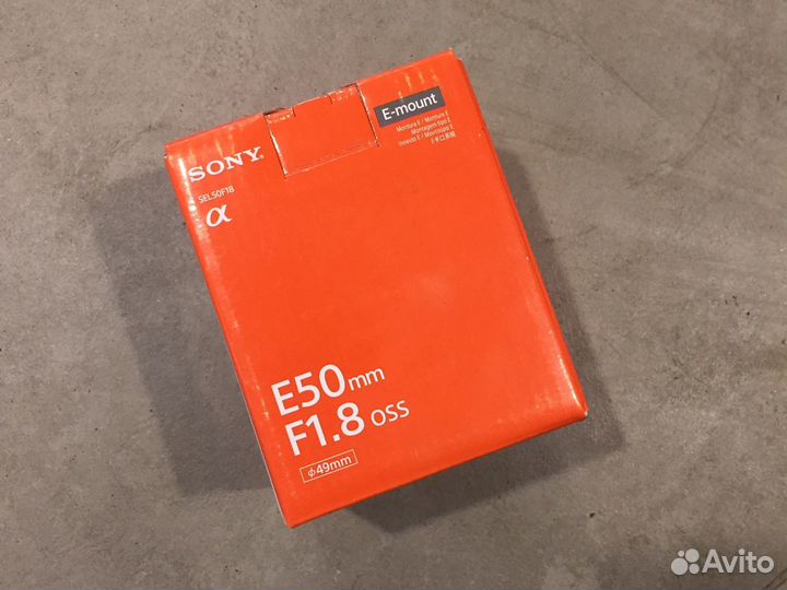 Sony 50mm f/1.8 OSS (sel50f18) Новые-Гарантия