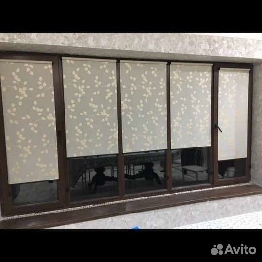 Жалюзи рулонные день ночь