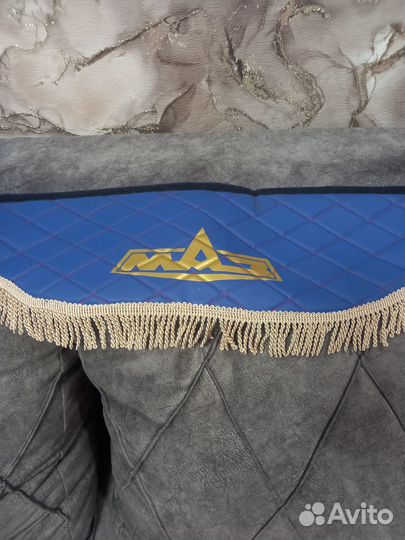 Ламбрекен с шторками на маз евро