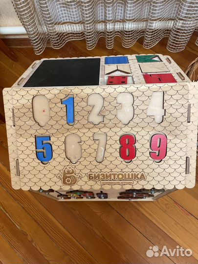 Бизиборд домик большой