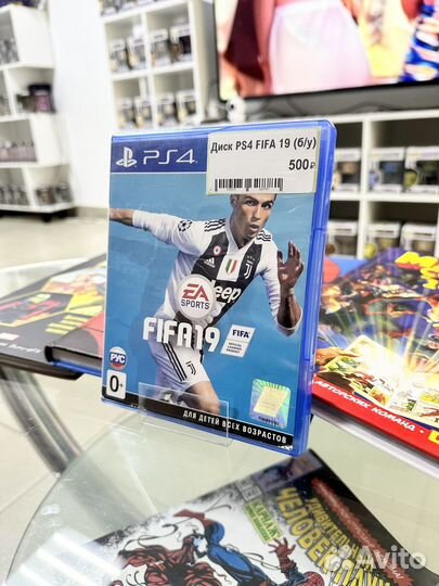 Fifa 19 ps4 диск
