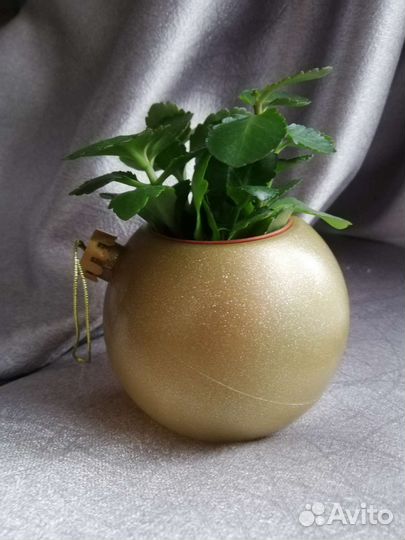 Кашпо с горшочком для цветов