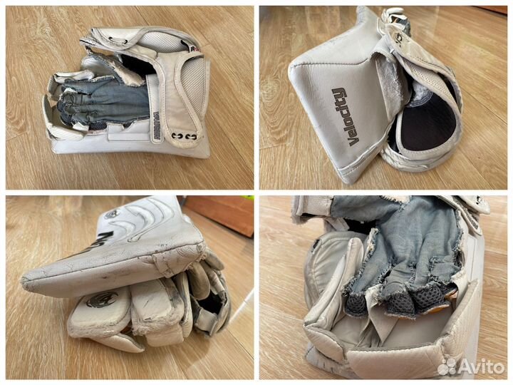 Блин и ловушка вратаря Vaughn Pro Spec 7900