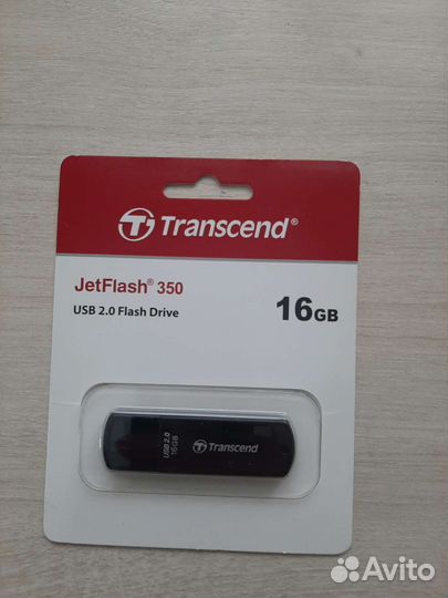Флешка usb Transcend16gb