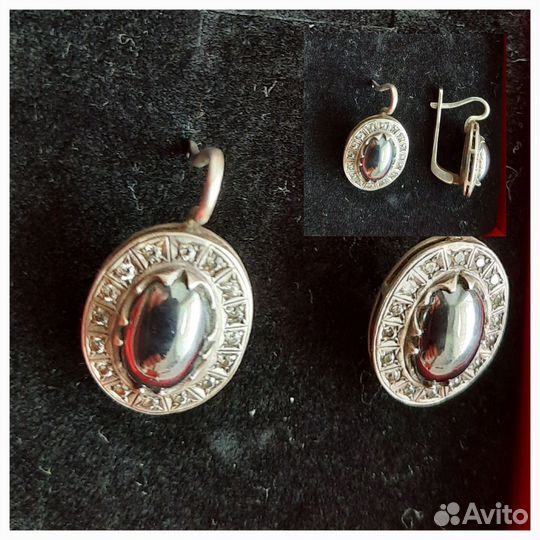 Кольца, серьги, подвески, цепочки, комплект
