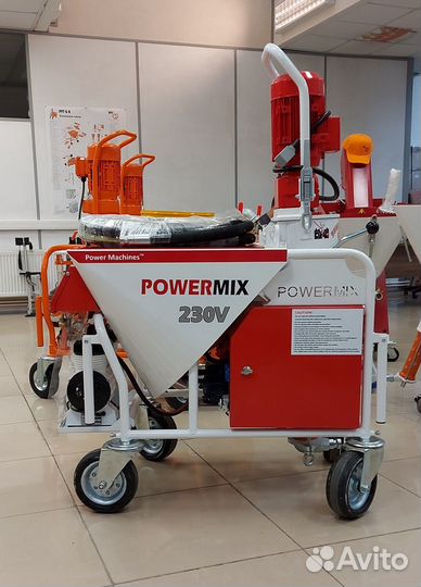 Штукатурная станция 230в