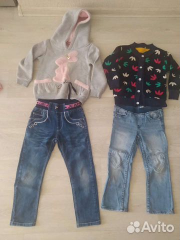 Пакет вещей на девочку, размер 92-104