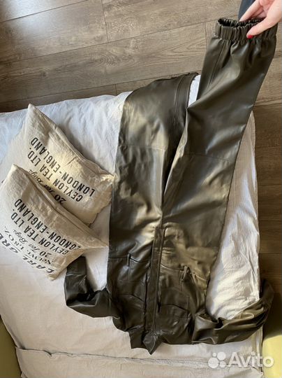 Кожаный комбинезон