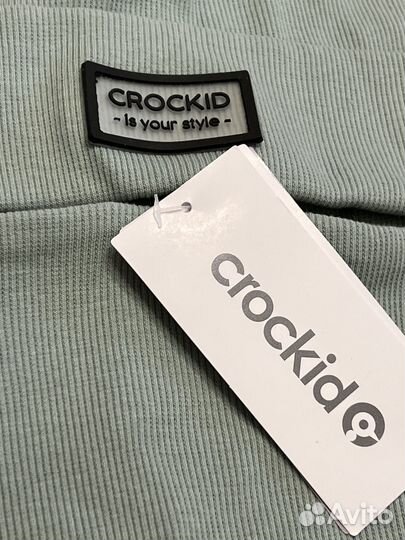 Продам комплект шапка и снуд crockid,мятного цвета