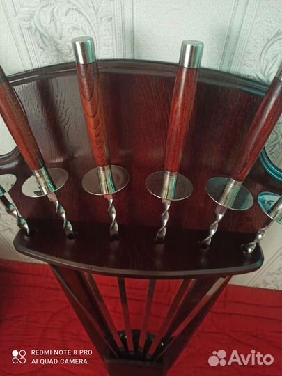 Шампура подарочные из нержавейки